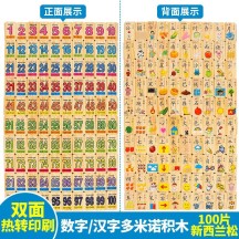 Wooden Domino Blocks – Educational Toy for Children