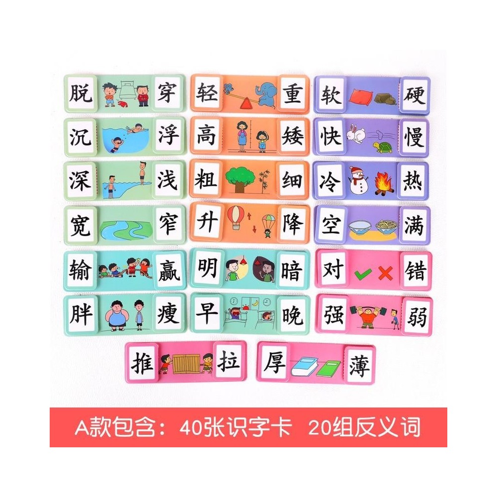 Chinese Character Recognition Game – Sticker Toy and Language Teaching Aid for Toddlers Chinese Character Recognition Game – Sticker Toy and Language Teaching Aid for Toddlers