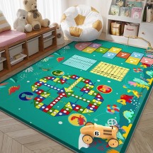 Educational Carpet – Cartoon Play Mat and Crawling Mat for Toddlers