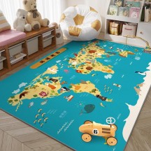 Educational Carpet – Cartoon Play Mat and Crawling Mat for Toddlers