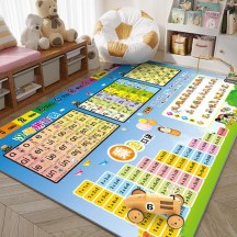 Educational Carpet – Cartoon Play Mat and Crawling Mat for Toddlers