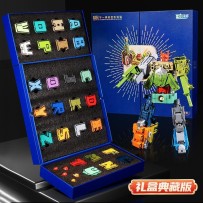 Transforming Alphabet and Number Toy – Multi-Form Assembling Robot