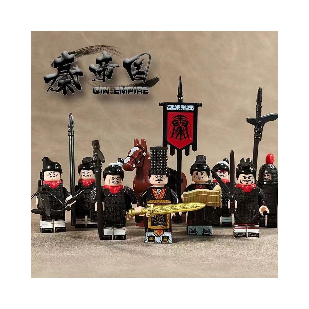 Ancient Qin Empire Qin Shi Huang General Assembly Toy for Children