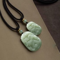 Chinese Zodiac Hetian Jade Pendant