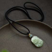 Chinese Zodiac Hetian Jade Pendant