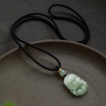 Chinese Zodiac Hetian Jade Pendant