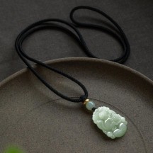 Chinese Zodiac Hetian Jade Pendant