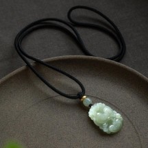 Chinese Zodiac Hetian Jade Pendant