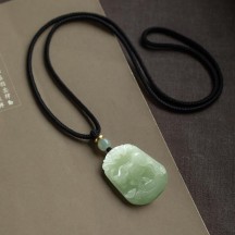 Chinese Zodiac Hetian Jade Pendant