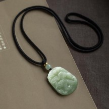 Chinese Zodiac Hetian Jade Pendant