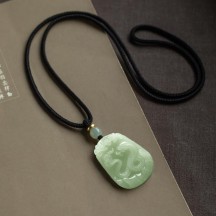 Chinese Zodiac Hetian Jade Pendant