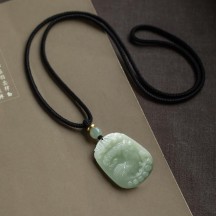 Chinese Zodiac Hetian Jade Pendant