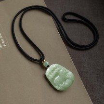 Chinese Zodiac Hetian Jade Pendant