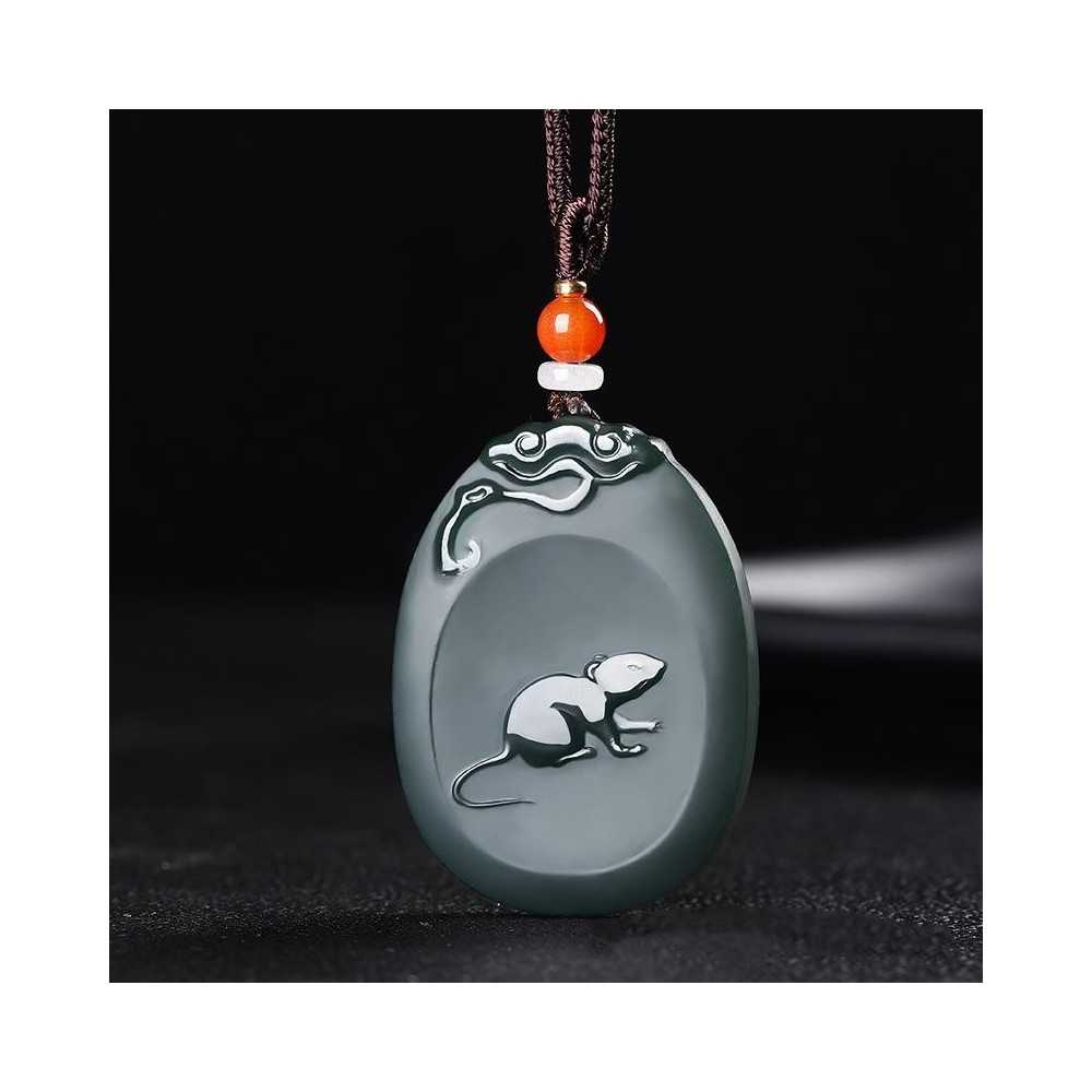 Zodiac Buddha Pendant Pagoda Jade Fine Material Zodiac Buddha Pendant Pagoda Jade Fine Material