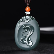 Zodiac Buddha Pendant Pagoda Jade Fine Material