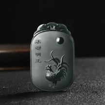 Zodiac Buddha Pendant Pagoda Jade Fine Material