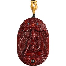 Rosewood Buddha amulet eight guardian gods pendant natal Buddha
