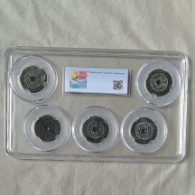 Five Emperors' Coins, Very Beautiful, Qing Dynasty Copper Coins, Ancient Coins, Tingquan Collection